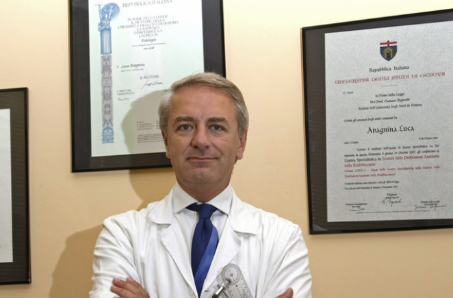 Dr Prof Luca Avagnina Podologo Podoiatra